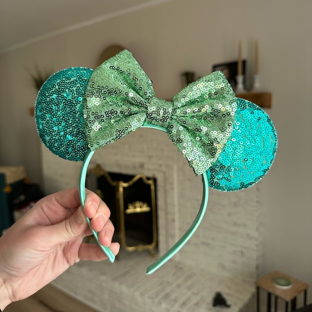 Disney inspired Ariel green ears